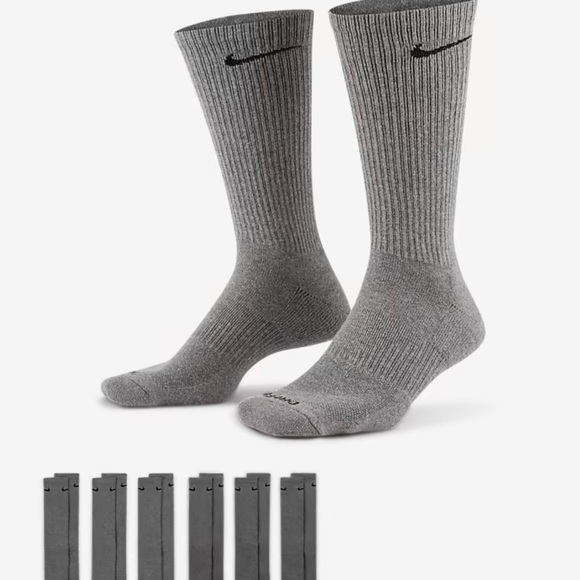 Nike Other - Nike 
Training Crew Socks (6 Pairs)
Nike Everyday Cushioned